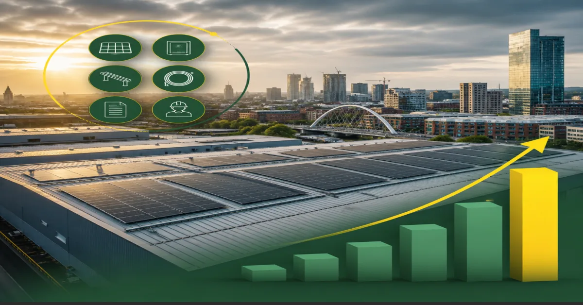 Commercial Solar Cost Per kW in Manchester in 2026