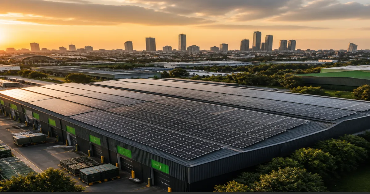 Solar Panels for Factories in Manchester