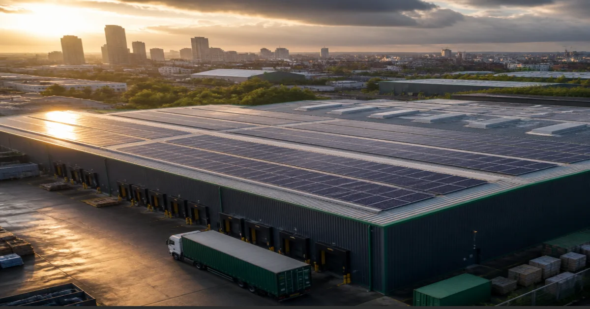 Solar Panels for Warehouses in Manchester